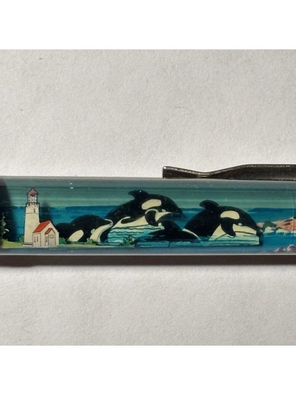Whales Giants of the Deep Floaty Pen Orca Killer Whale Pod Move by Lighthouse